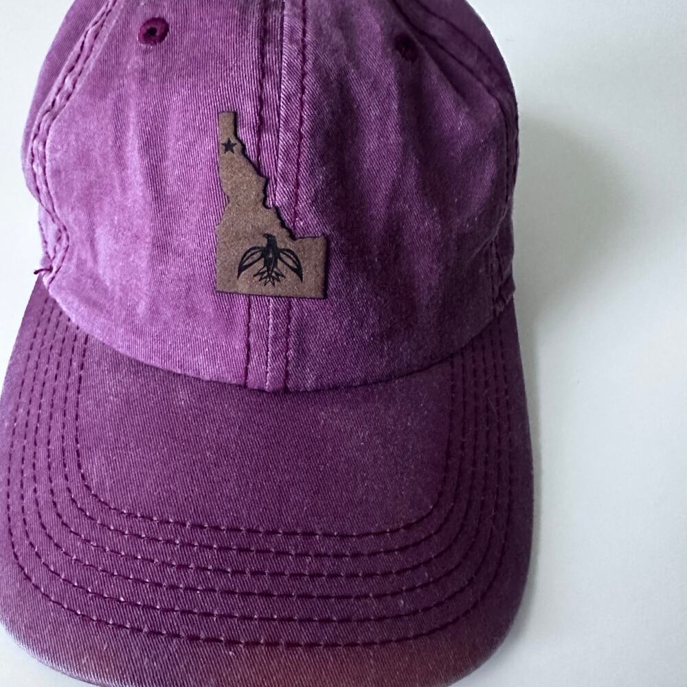 Imperial Circling Raven Golf Hat - Pink, Adjustable - Picture 2 of 6